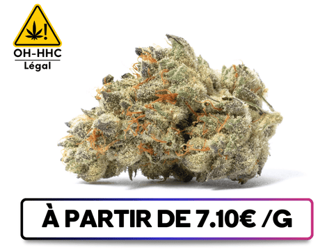 Image de la Deep Amnésia OH-HHC de greenbuds.fr, une alternative 100% légale au HHC, offrant l'un de nos produits les plus puissants.