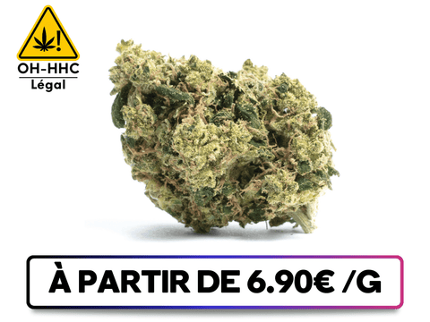 Image de la Green Crack OH-HHC de greenbuds.fr, une alternative 100% légale au HHC, offrant un goût old-school et des effets puissants.