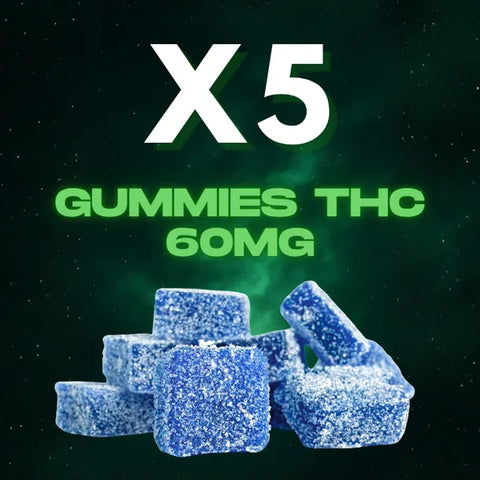 🎁 [OFFERT] Gummies D9 THC | 60mg THC
