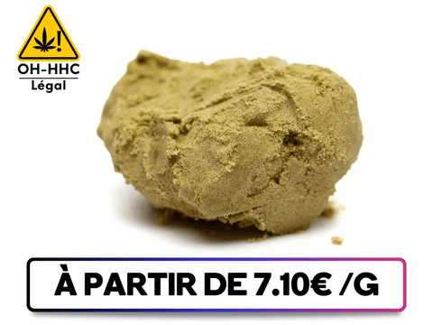 Image du produit Hash Rosin OH-HHC de Greenbuds.fr, une alternative innovante au HHC. OH-HHC maintenant disponible sur Greenbuds.fr