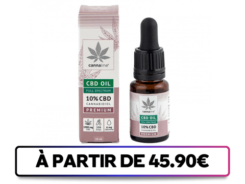 Huile de CBD 10% – Full Spectrum