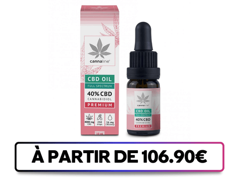 Huile de CBD 40% – Full Spectrum